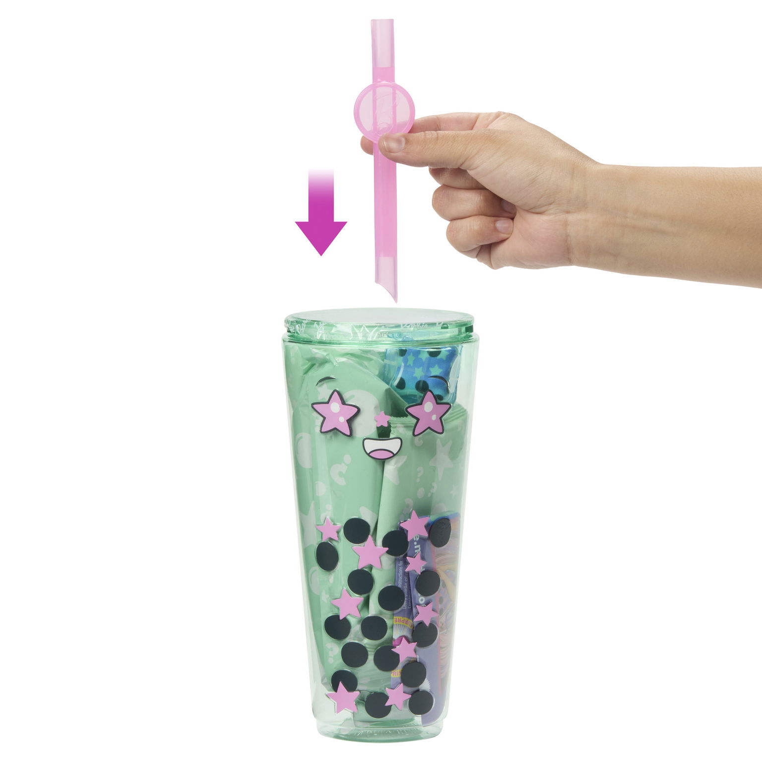 Barbie POP Reveal green tea siurprizų rinkinys, burbulinės arbatos serija - 3
