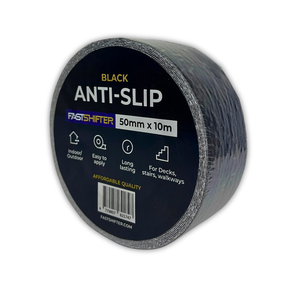 Neslystanti juosta FASTSHIFTER, 50 x 10 x 0,65 mm, juodos sp.-0