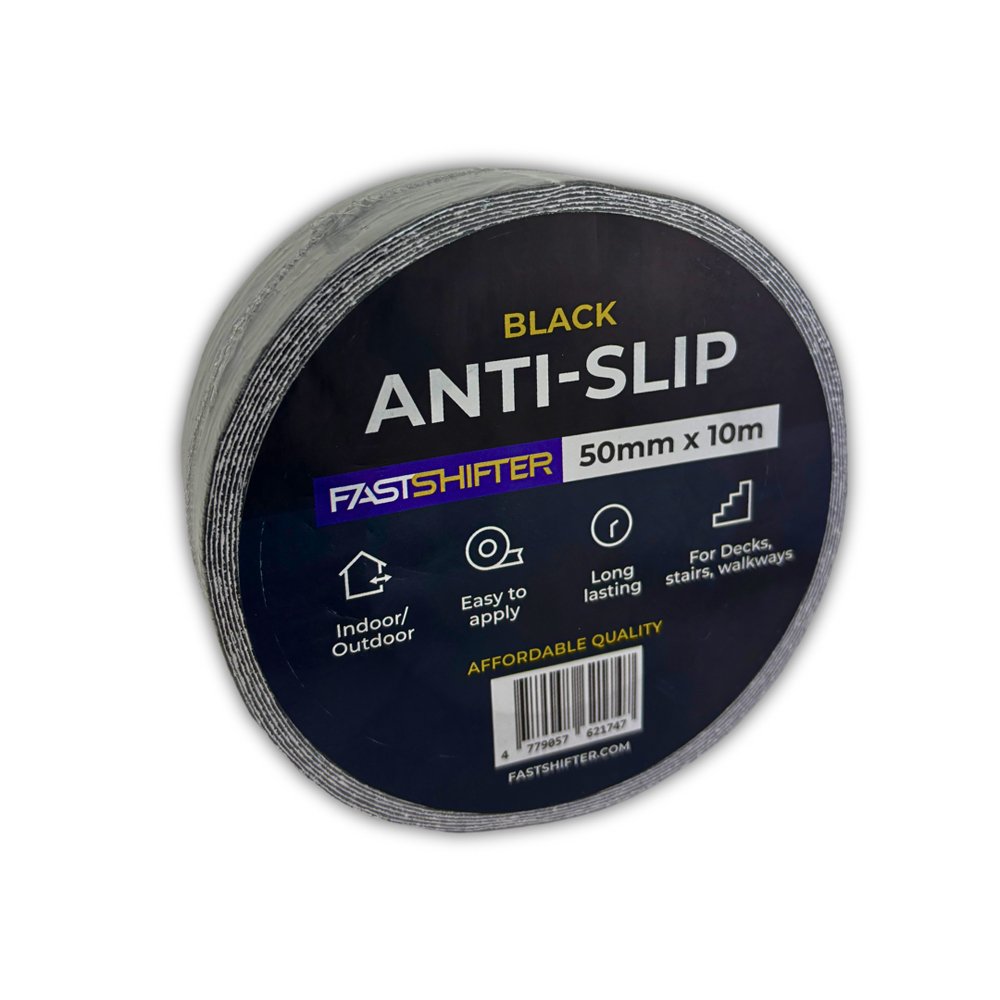 Neslystanti juosta FASTSHIFTER, 50 x 10 x 0,65 mm, juodos sp.-1