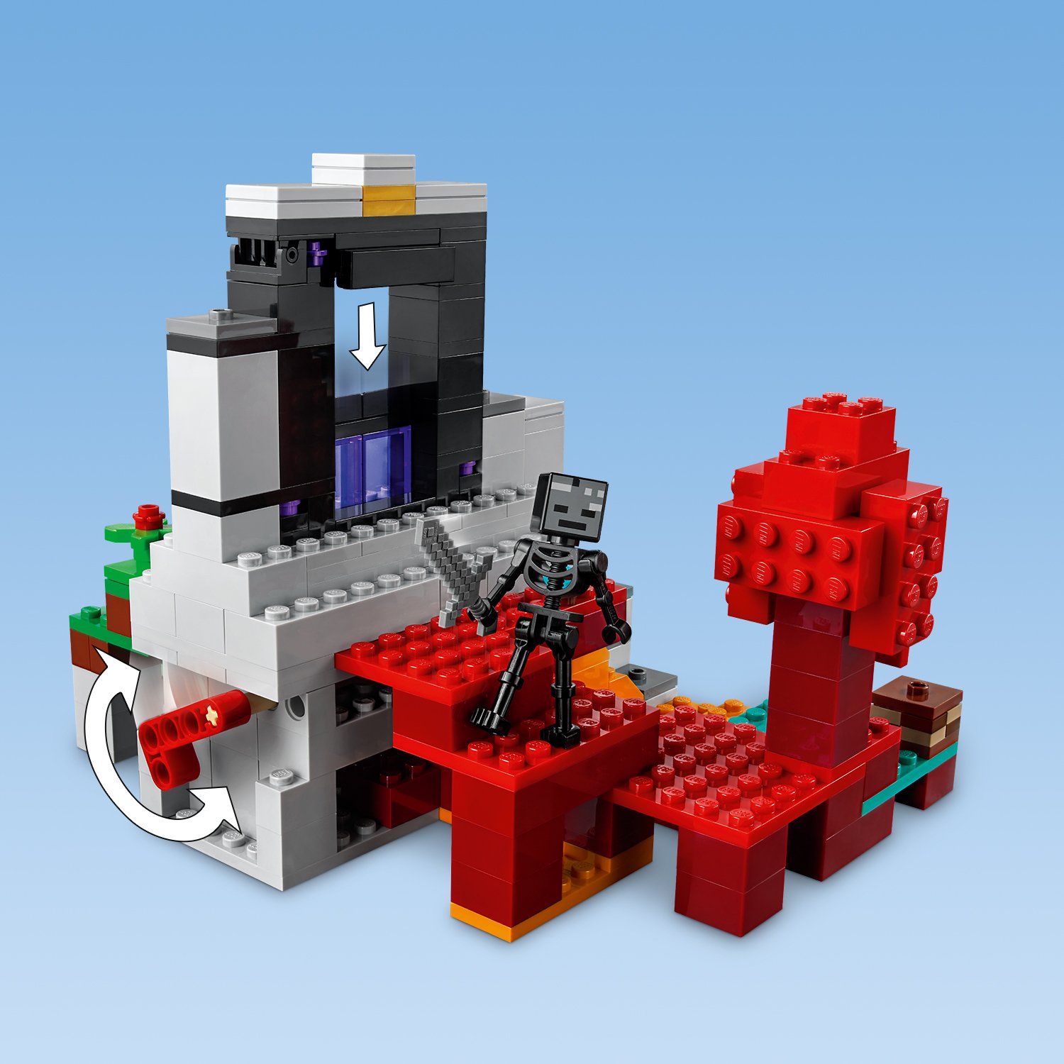 Konstruktorius LEGO® Minecraft Portalo griuvėsiai 21172 - 4