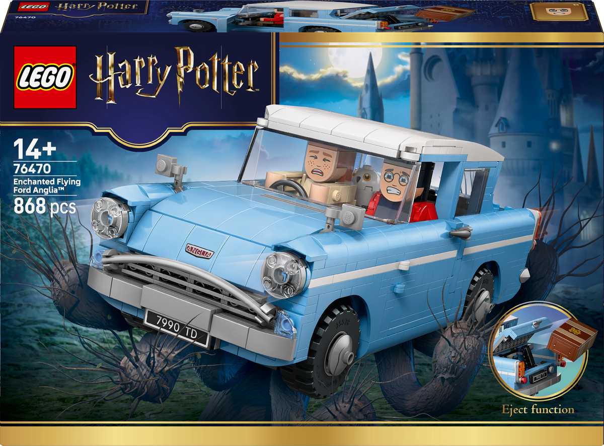 Konstruktorius LEGO Enchanted Flying Ford Anglia™ 76470 - 1