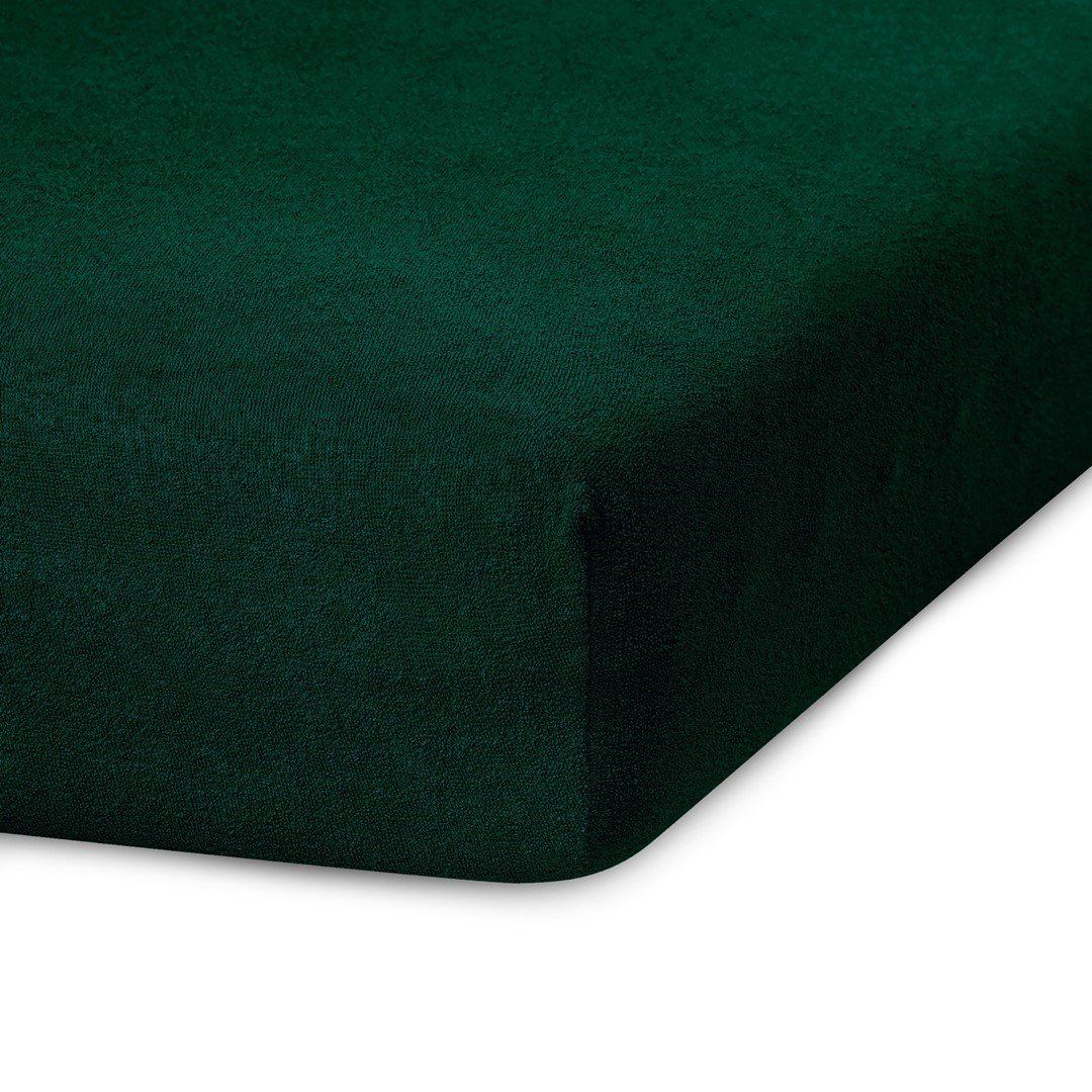 Frotinė paklodė su guma Ameliahome RUBY Green, 200x200 cm - 2