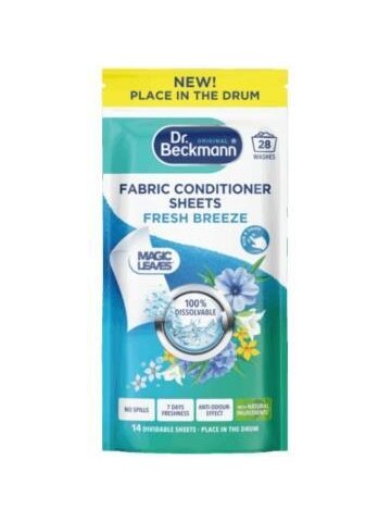 Minkštiklio lapeliai DR BECKMANN FloralFresh, 14 vnt