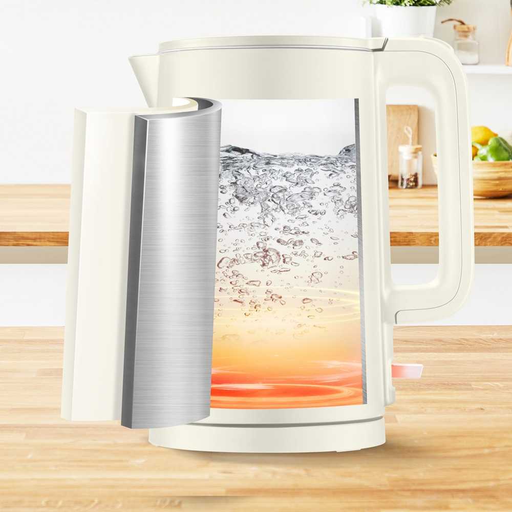 Elektrinis, nerūdijančio plieno virdulys TEFAL KO140AE0, baltos sp., 1,5 l - 5