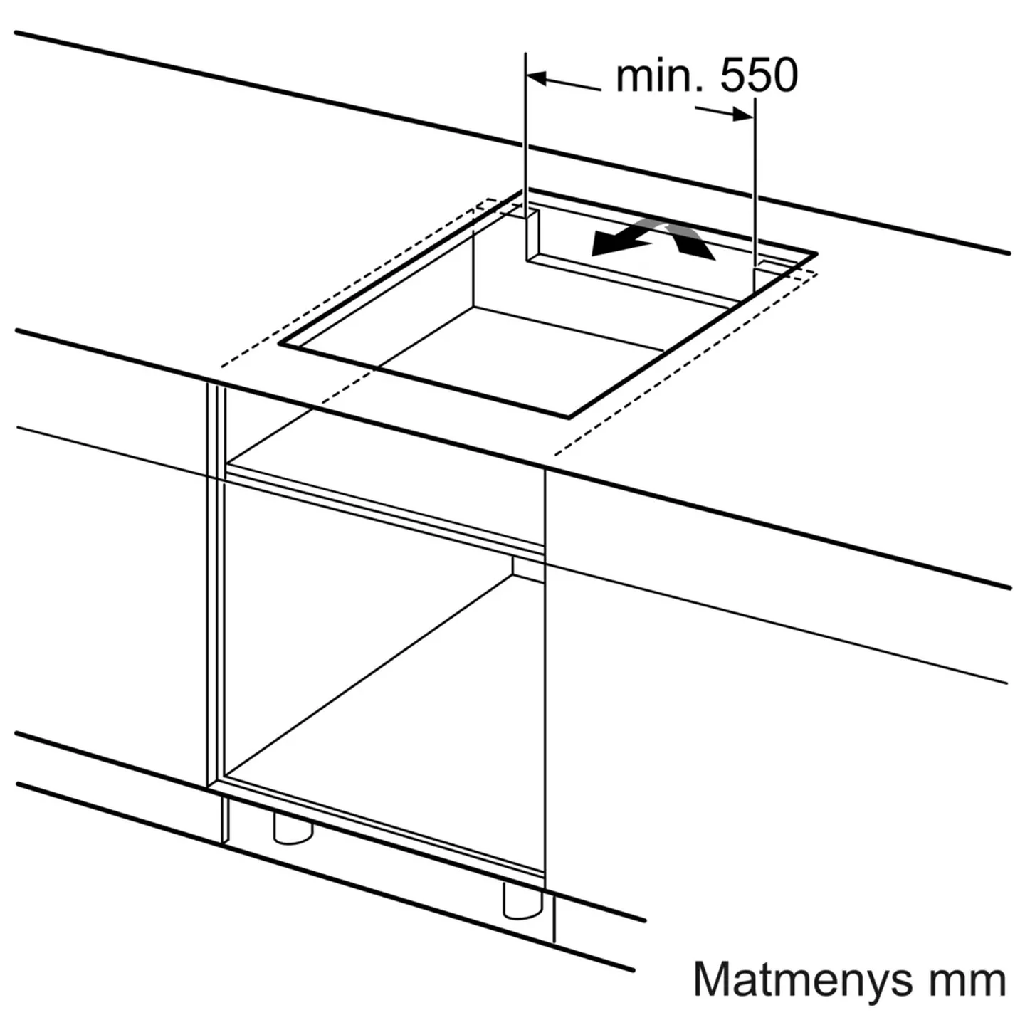 Indukcinė kaitlentė BOSCH PUE612BB1J, 60 cm - 3