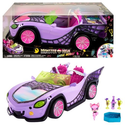 Lėlės Monster High  automobilis