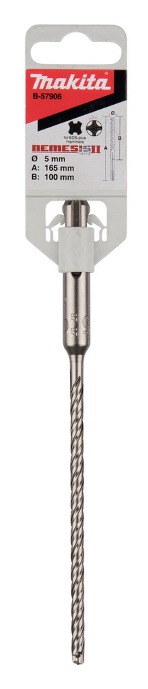 Armuoto betono grąžtas MAKITA Nemesis II, 5 x 100/165, SDS-Plus-1