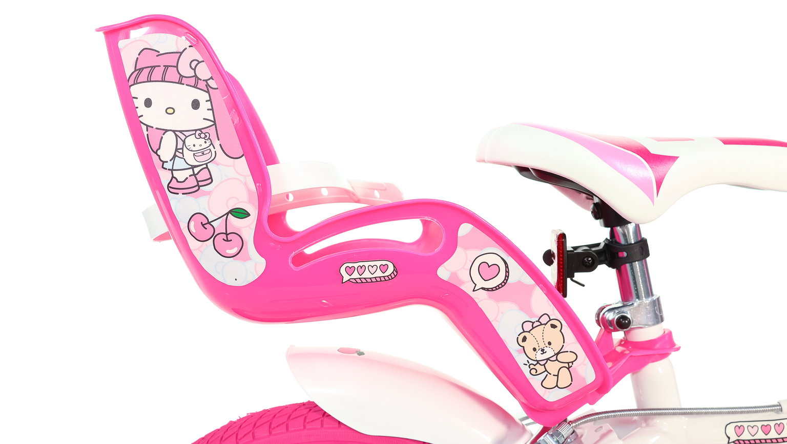 Vaikiškas dviratis Dino Bikes Hello Kitty, 14", rožinis - 3