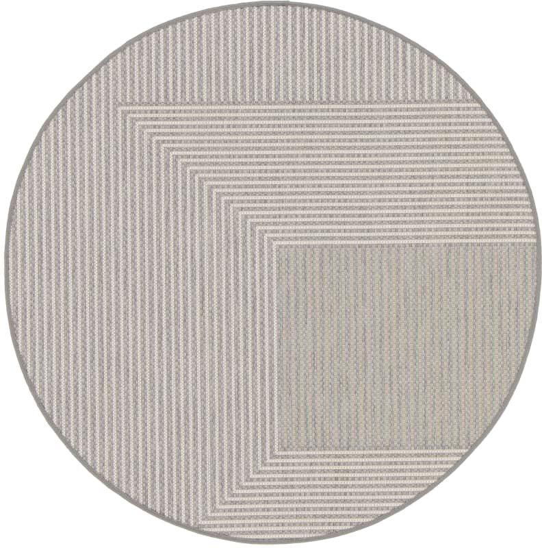 Lauko ir vidaus kilimas BALTAHOME PALMA, 120 x 120 cm, 100 % polipropilenas