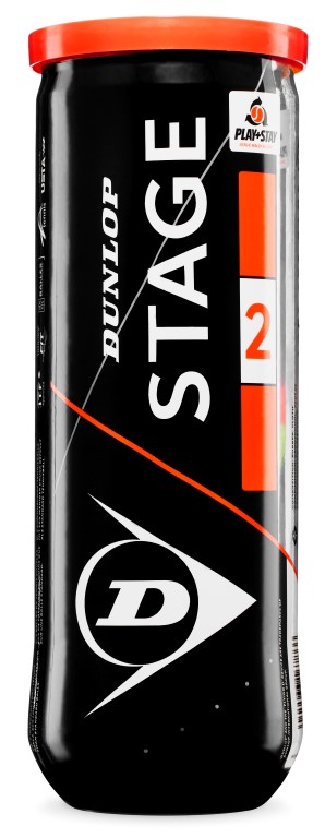 Teniso kamuoliukai Dunlop STAGE 2 ORANGE 3-tube ITF-0