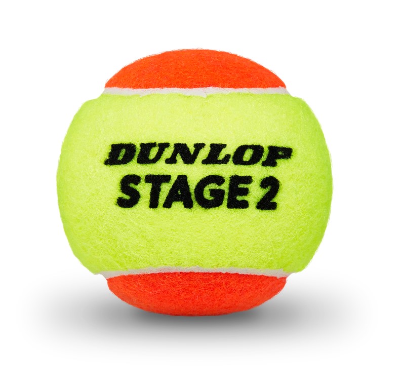 Teniso kamuoliukai Dunlop STAGE 2 ORANGE 3-tube ITF-1