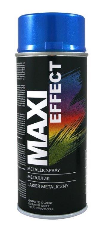 Purškiami metaliko efekto dažai MAXI COLOR, mėlynos sp., 400 ml