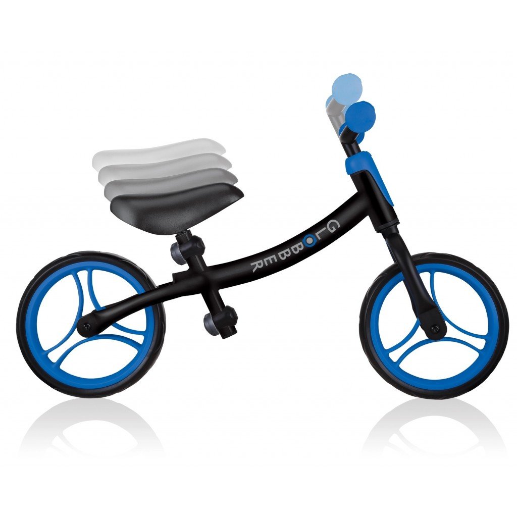 Balansinis dviratukas Globber Go Bike, juoda/mėlyna - 6