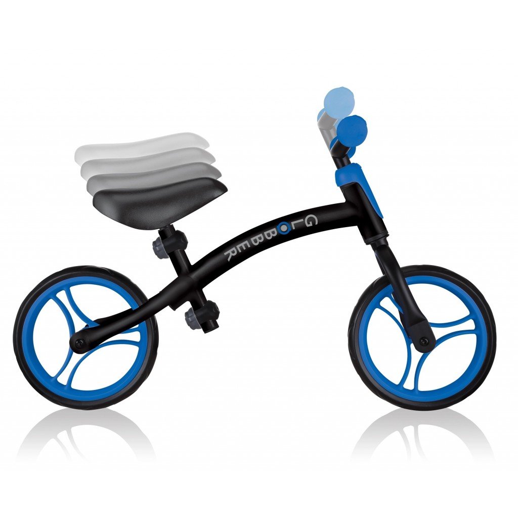 Balansinis dviratukas Globber Go Bike, juoda/mėlyna - 7