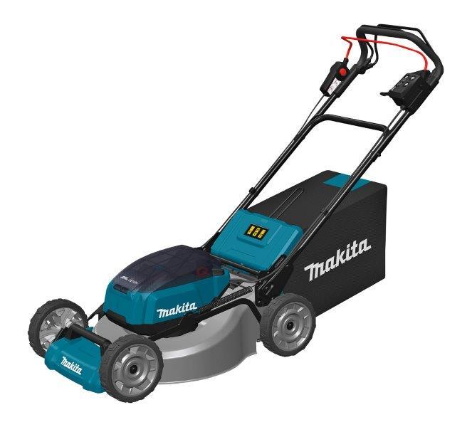 Akumuliatorinė vejapjovė MAKITA DLM532Z, 4 x 18 V, 53 cm, 70 l, savaeigė, be akumuliatoriaus-0