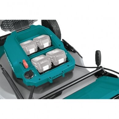 Akumuliatorinė vejapjovė MAKITA DLM532Z, 4 x 18 V, 53 cm, 70 l, savaeigė, be akumuliatoriaus-1