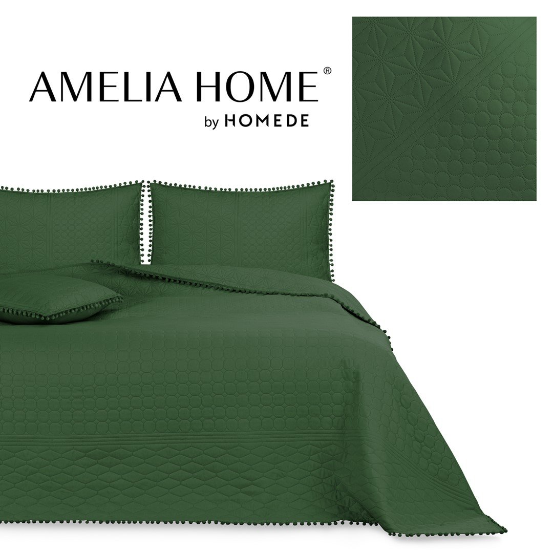 Lovatiesė AmeliaHome Meadore, 240x260 cm, žalia - 2
