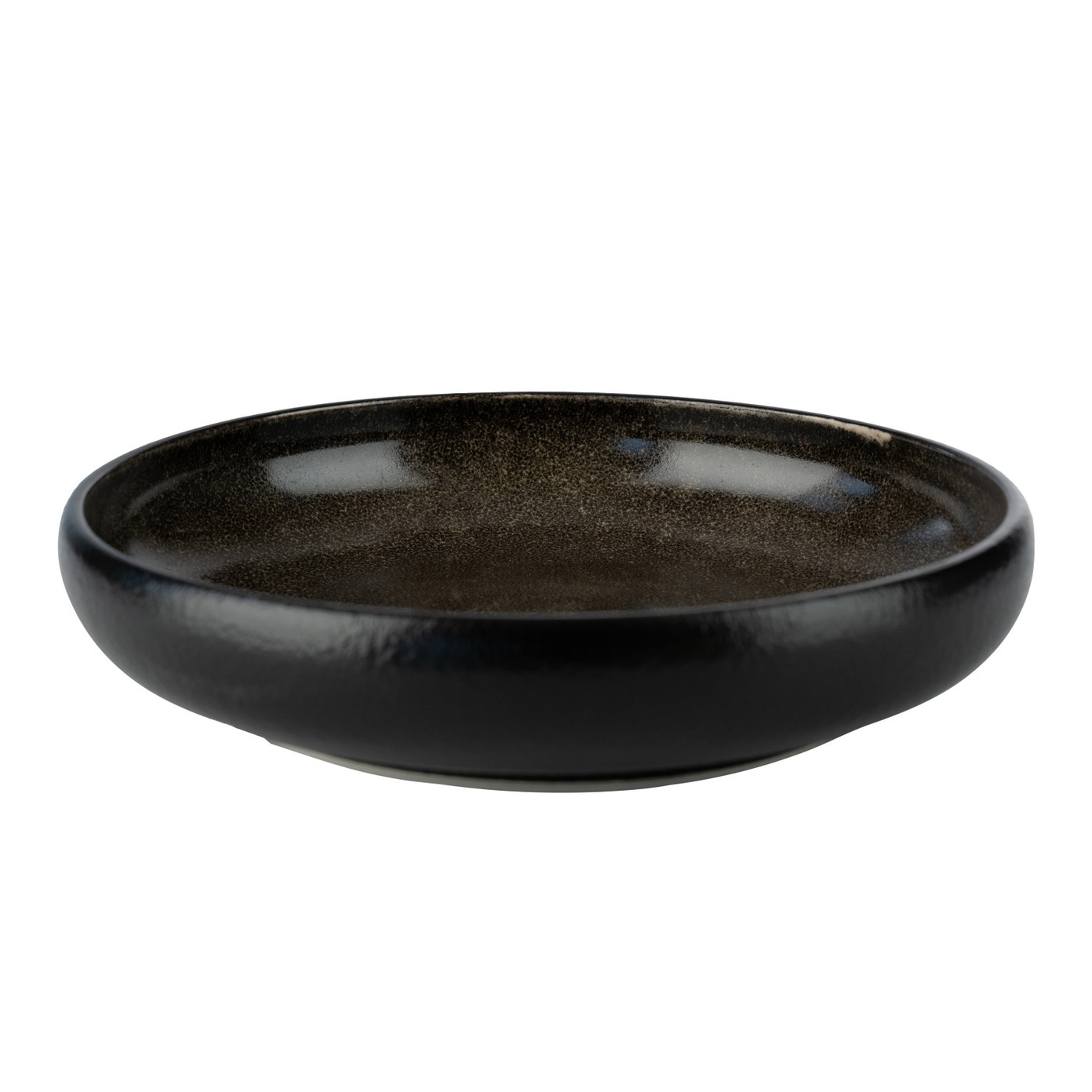 Gili lėkštė AURORA ARANDELA DARK, rudos sp., 20 cm-0