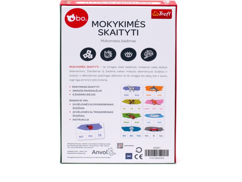 Mokomasis žaidimas Mokykimės skaityti bo., LT - 3