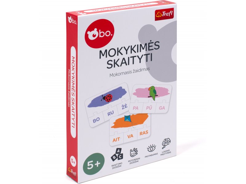 Mokomasis žaidimas Mokykimės skaityti bo., LT-1