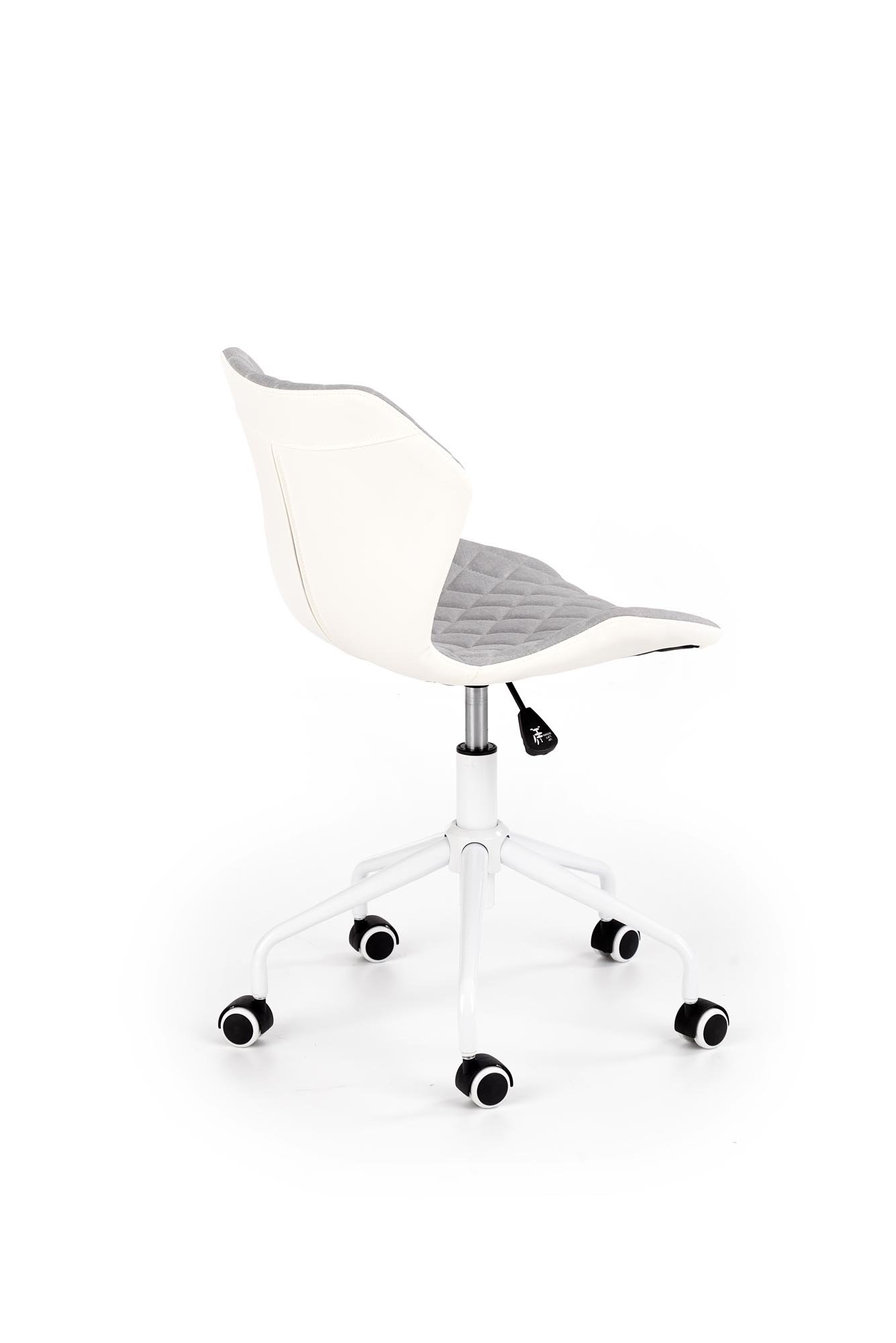 Vaikiška kėdė MATRIX 3, balta/pilka - 5