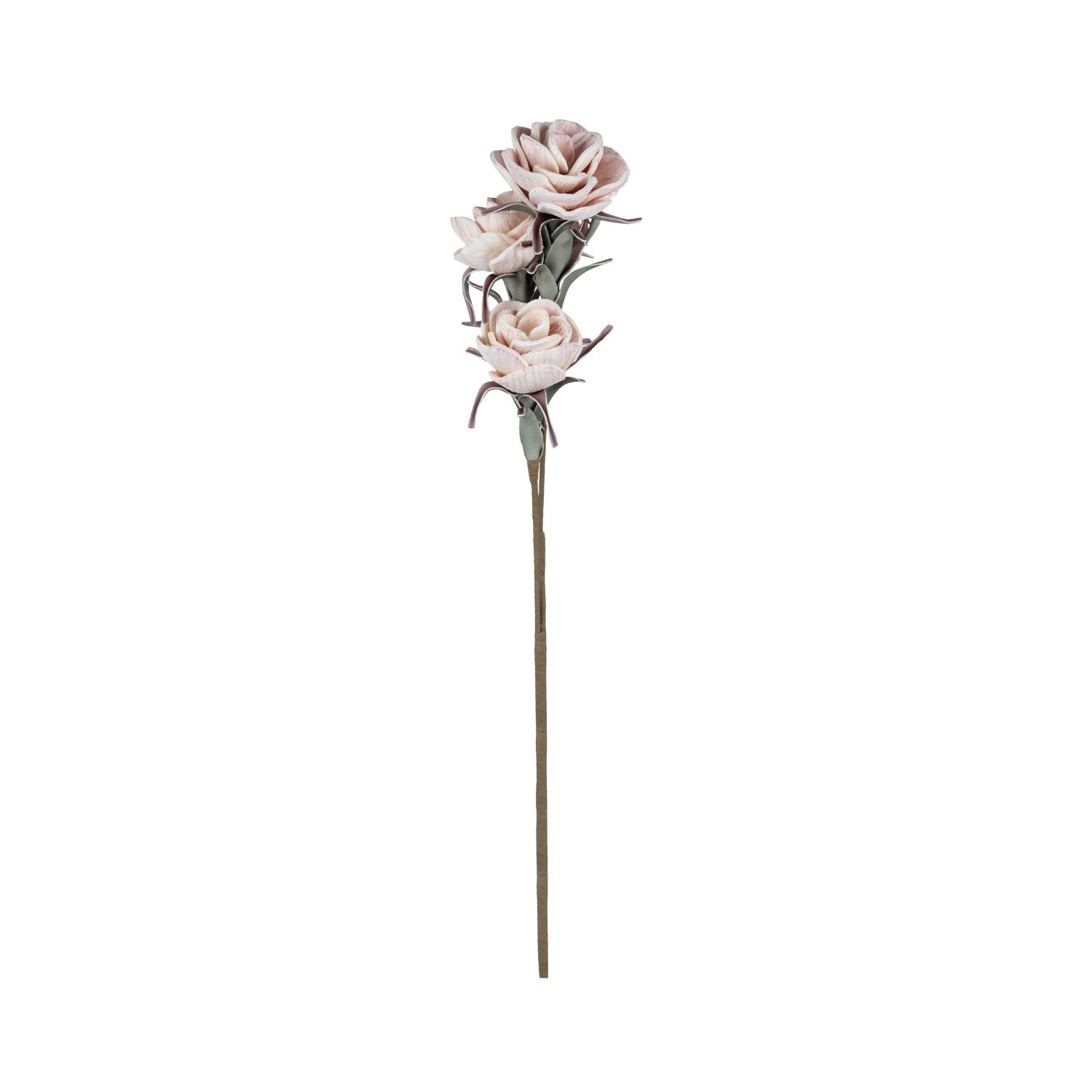 Dirbtinės gėlės šakelė, rožinės sp., 105 cm