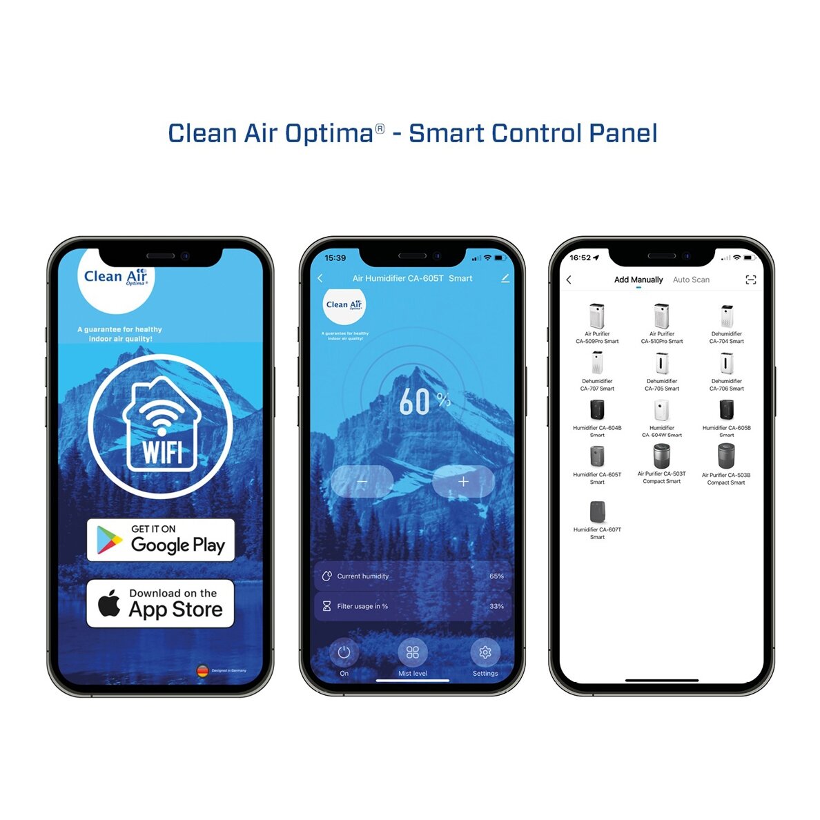 Oro drėkintuvas Clean Air CA-605T Smart 22-0084 - 6