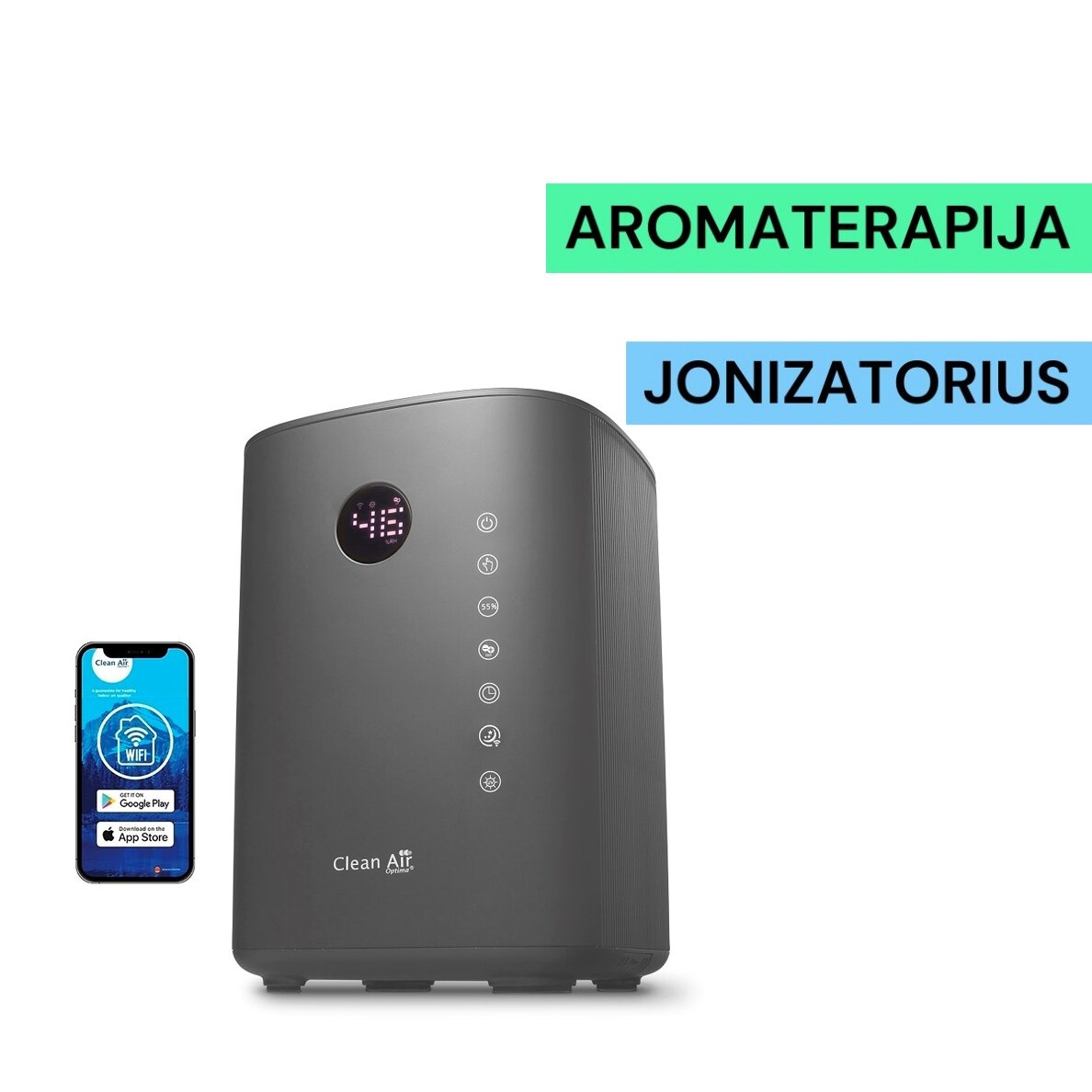 Oro drėkintuvas Clean Air CA-605T Smart 22-0084 - 2