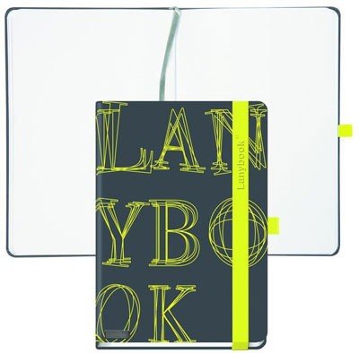 Užrašų knygutė L-Y-O, A6,192 lapų, juoda