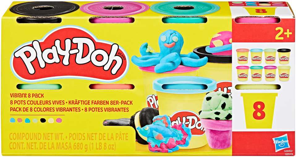 Plastilino rinkinys PLAY-DOH, 8 vnt.-0