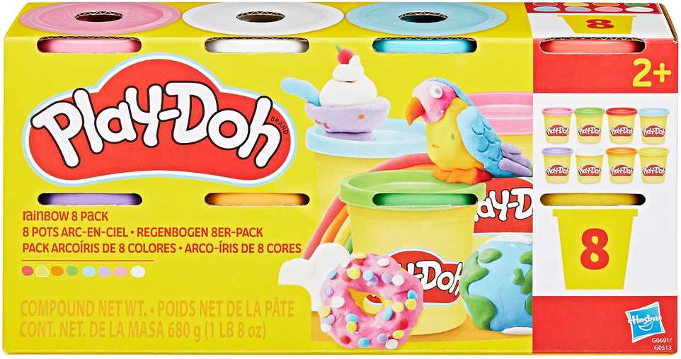 Plastilino rinkinys PLAY-DOH, 8 vnt.-1