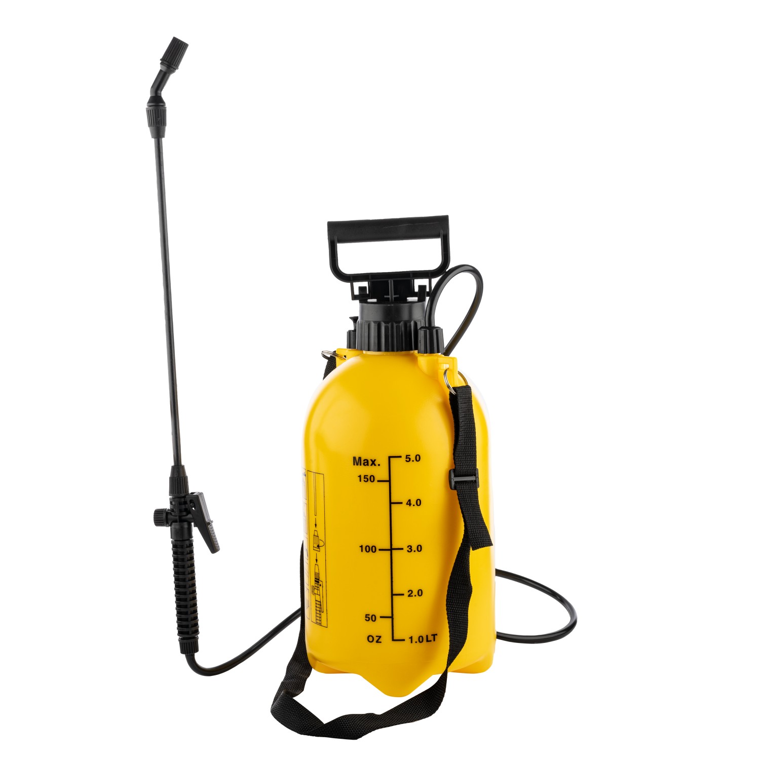 Slėginis purkštuvas SOLID, 5 L-0