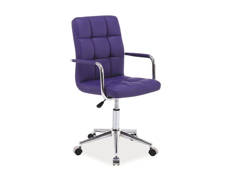 Biuro kėdė Q-022 VELVET, violetinė - 1