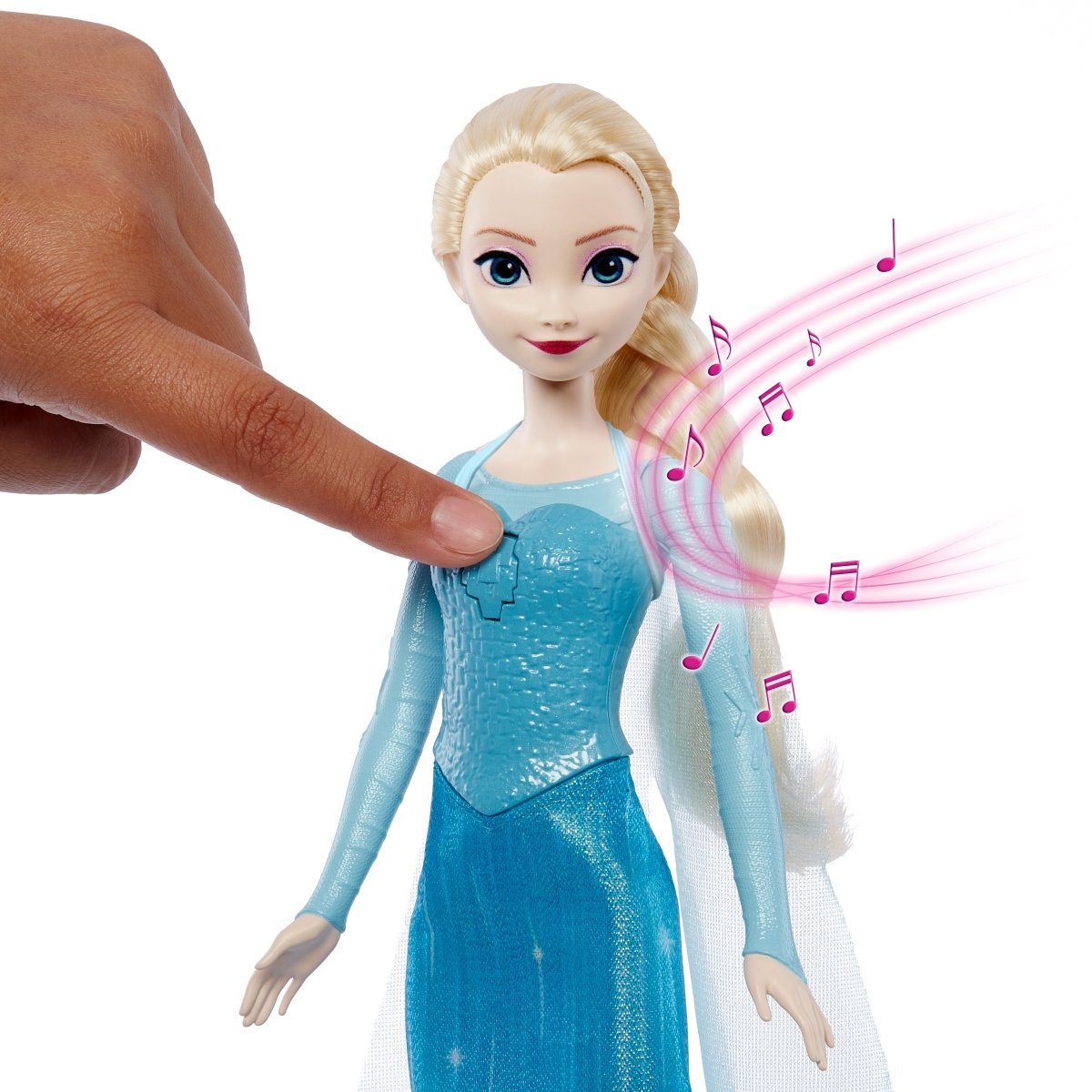 Dainuojanti lėlė Elza DISNEY Frozen, anglų kalba - 6