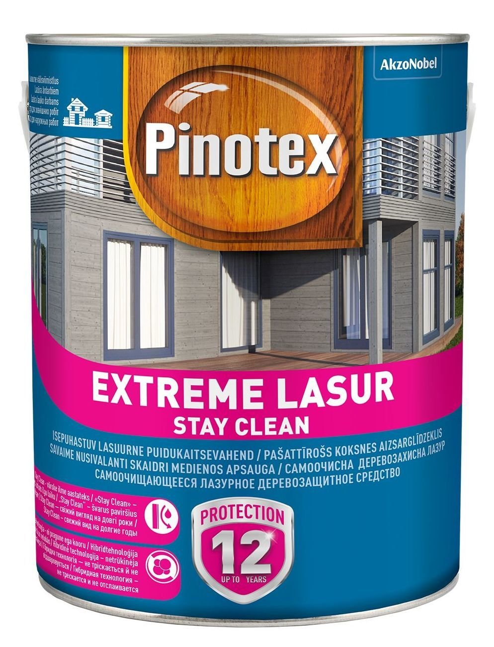 Medienos lazūra PINOTEX EXTREME LASUR, tikmedžio sp., 3 l
