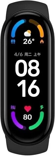 Išmanioji apyrankė Xiaomi Mi Smart Band 6 NFC, juoda