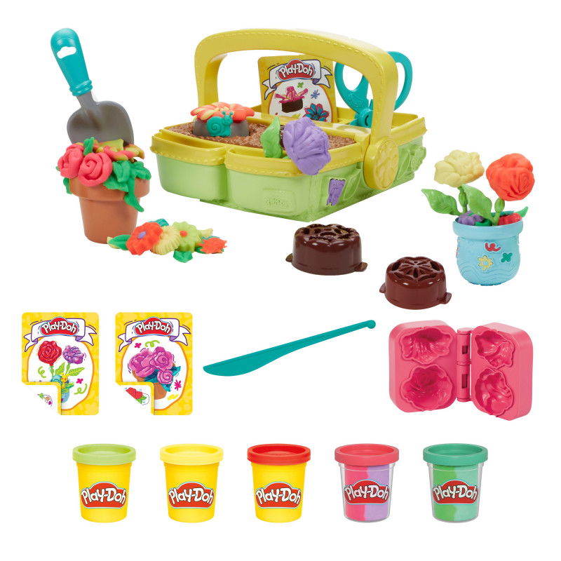 Plastilino rinkinys PLAY-DOH GĖLIŲ DARŽELIS - 2