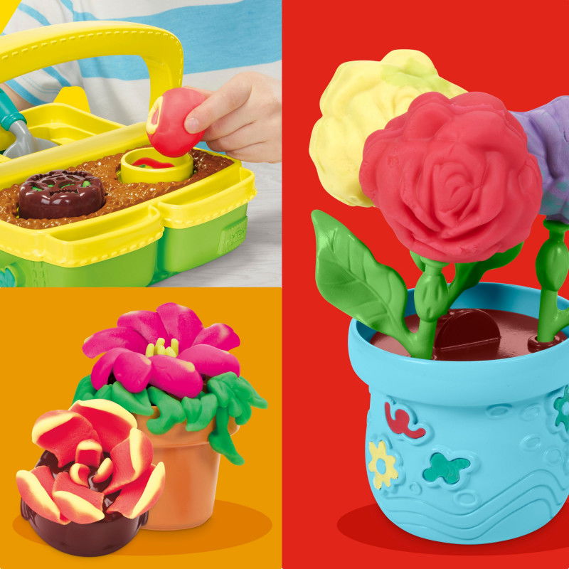 Plastilino rinkinys PLAY-DOH GĖLIŲ DARŽELIS - 3