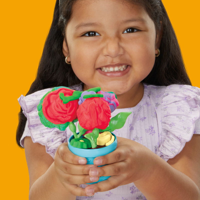 Plastilino rinkinys PLAY-DOH GĖLIŲ DARŽELIS - 6