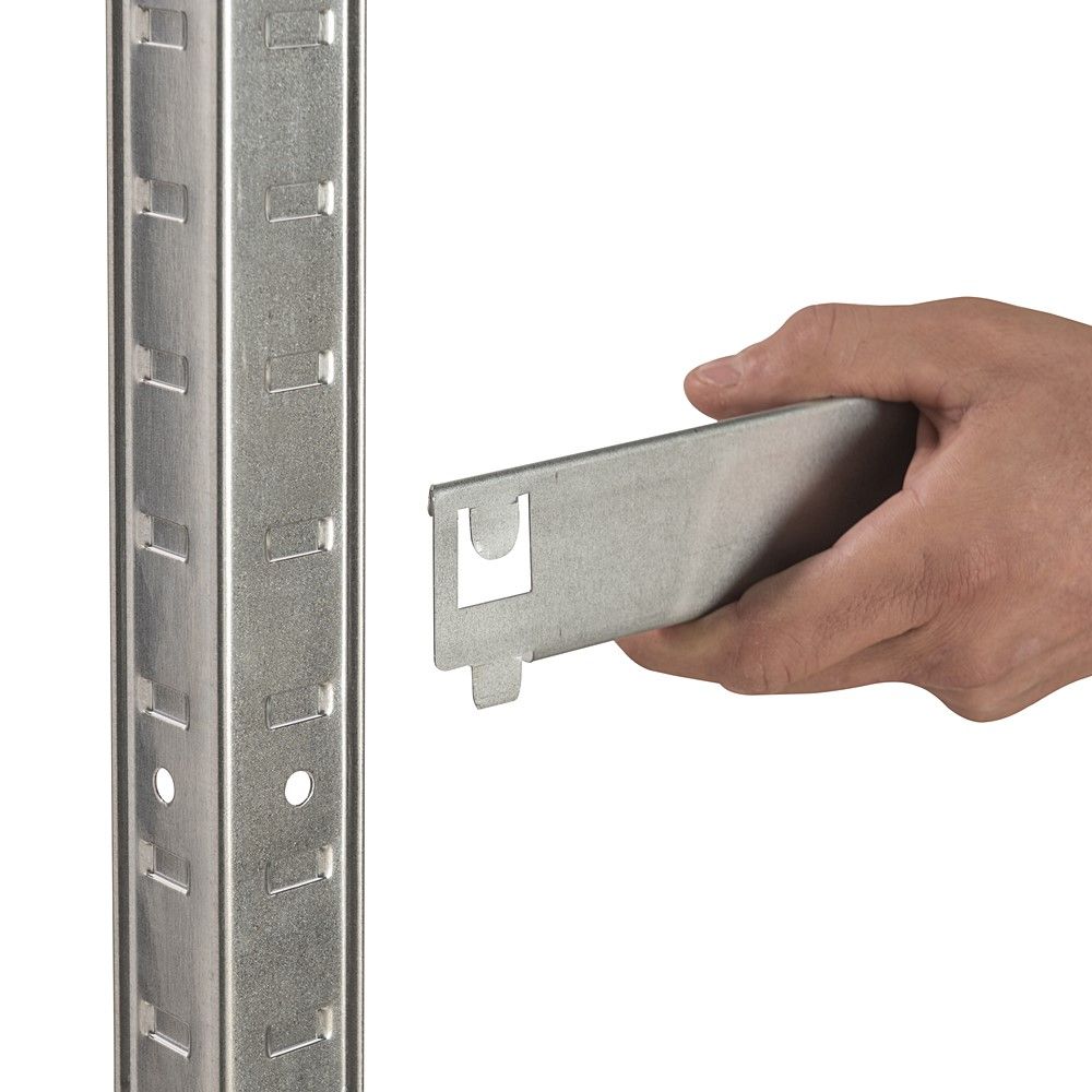 Sandėliavimo lentyna Strong 175, 176 x 90 x 40 cm, 5 lentynos, lentynos apkrova 175 kg-1