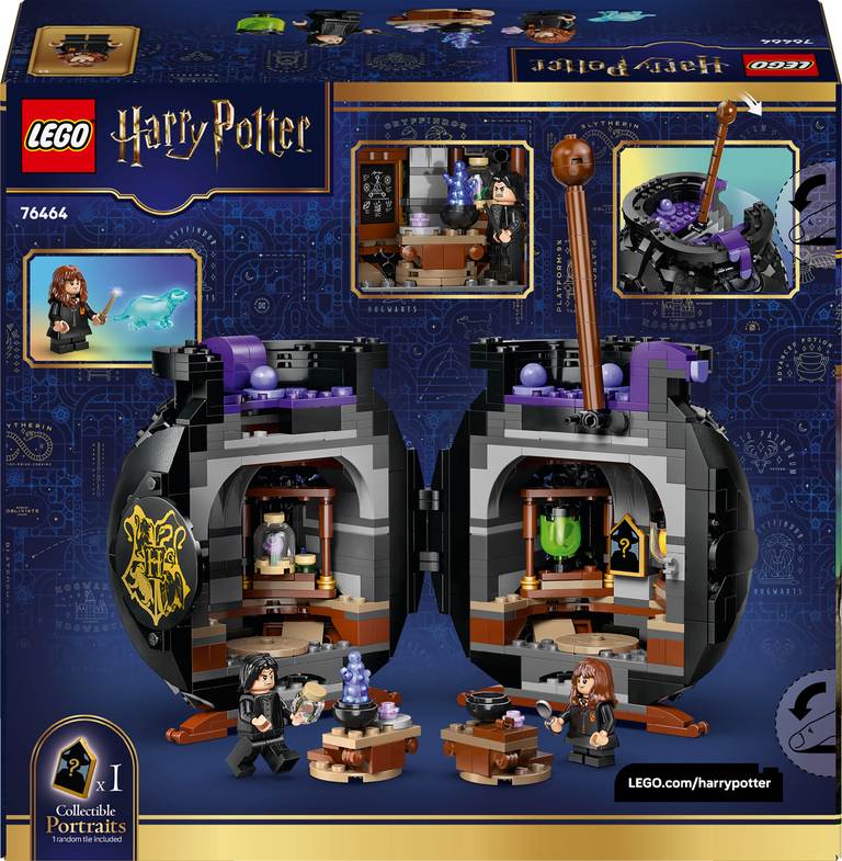 Konstruktorius LEGO Harry Potter Cauldron: Secret Potions Classroom-1