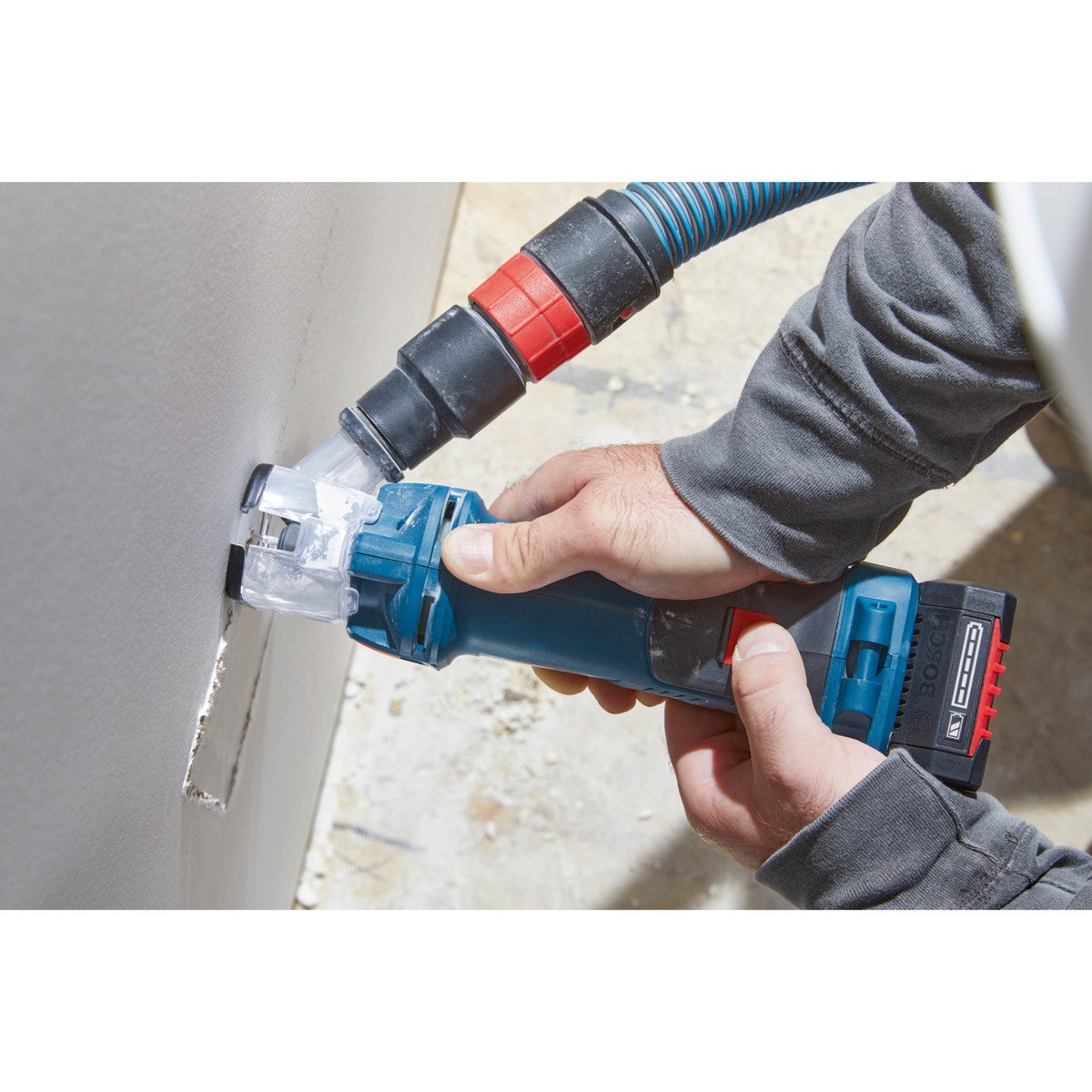 Akumuliatorinė gipskartonio freza BOSCH PRO GCU 18V-30 solo (be akum.) - 6