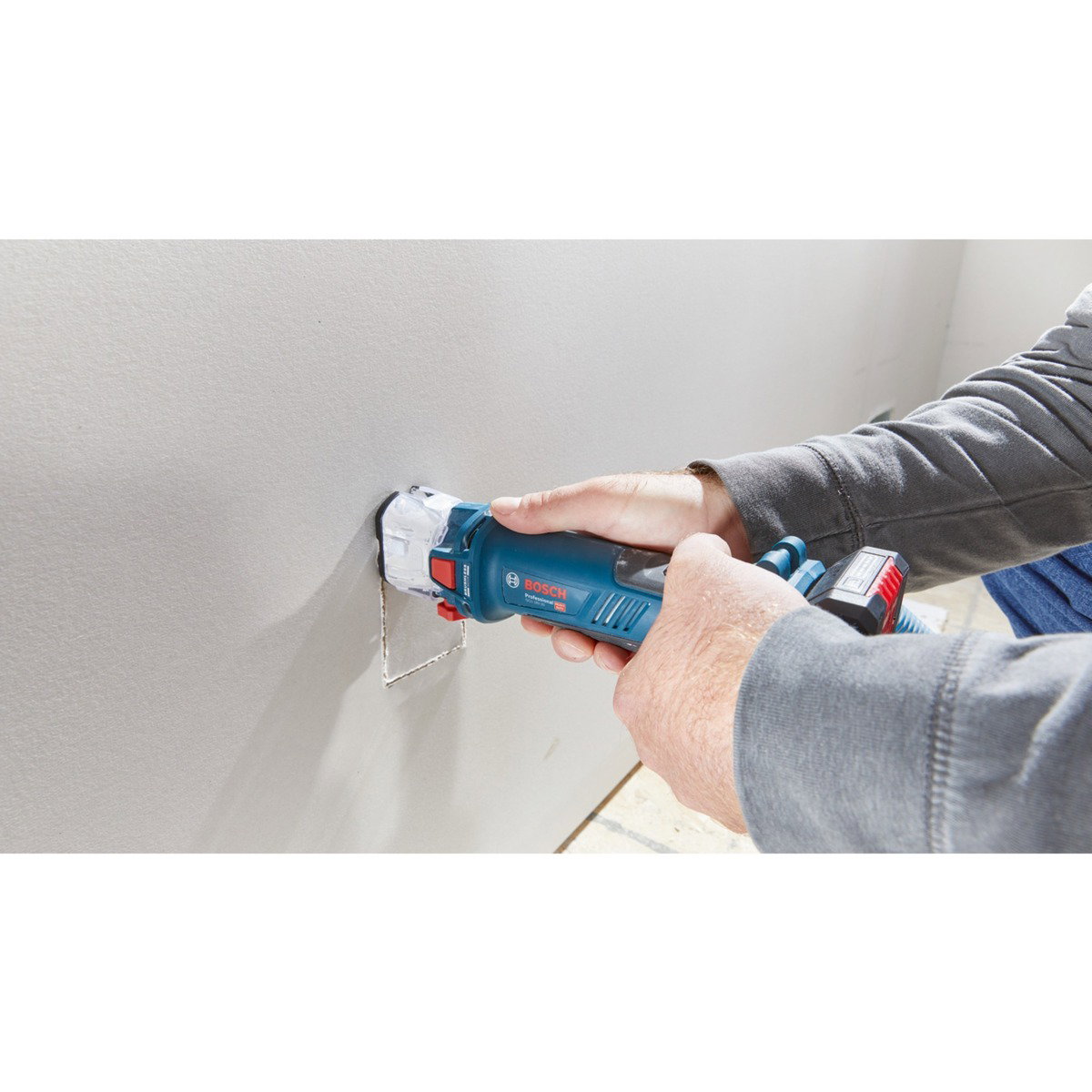Akumuliatorinė gipskartonio freza BOSCH PRO GCU 18V-30 solo (be akum.) - 5