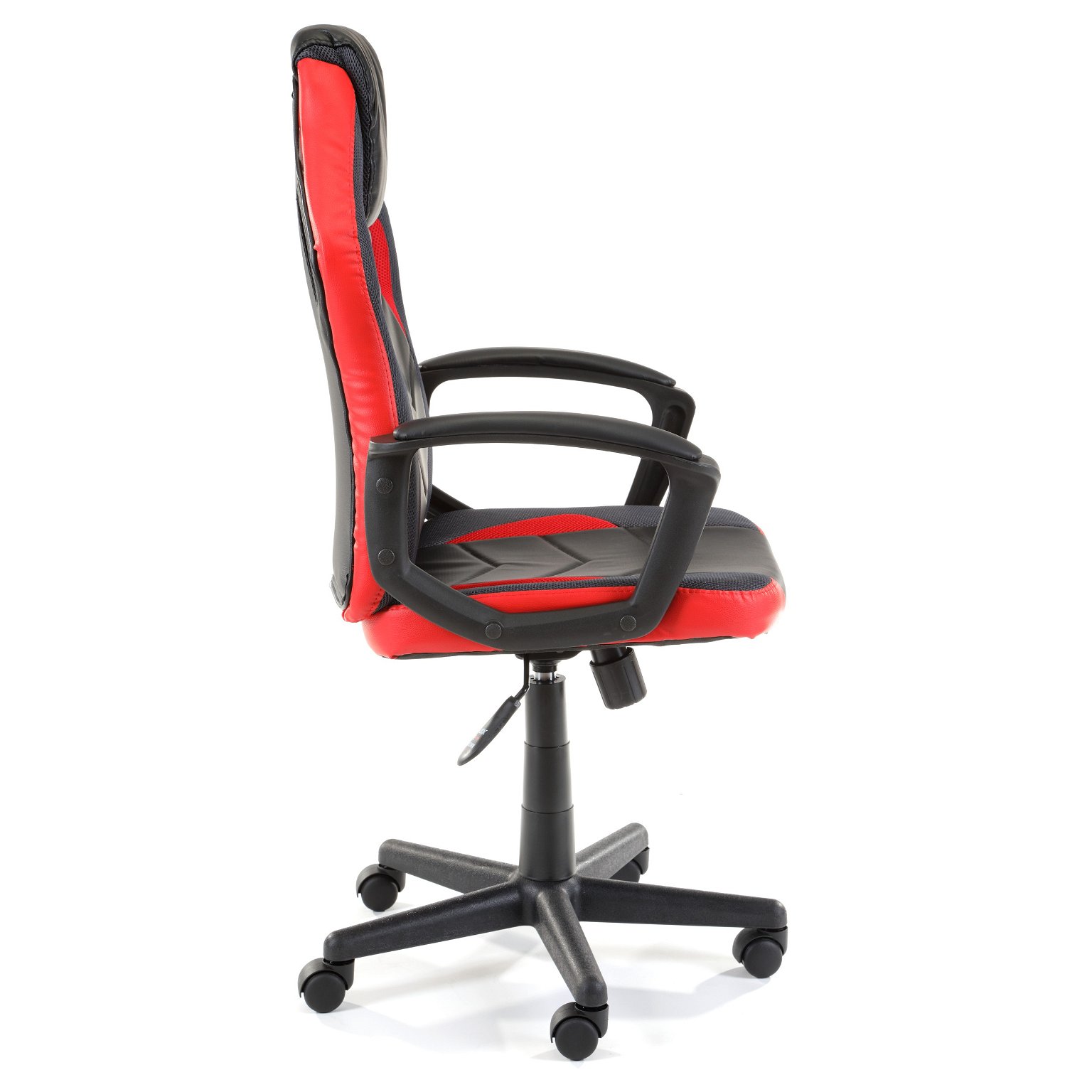 Žaidimų kėdė F4G FG-19, juoda/raudona - 2