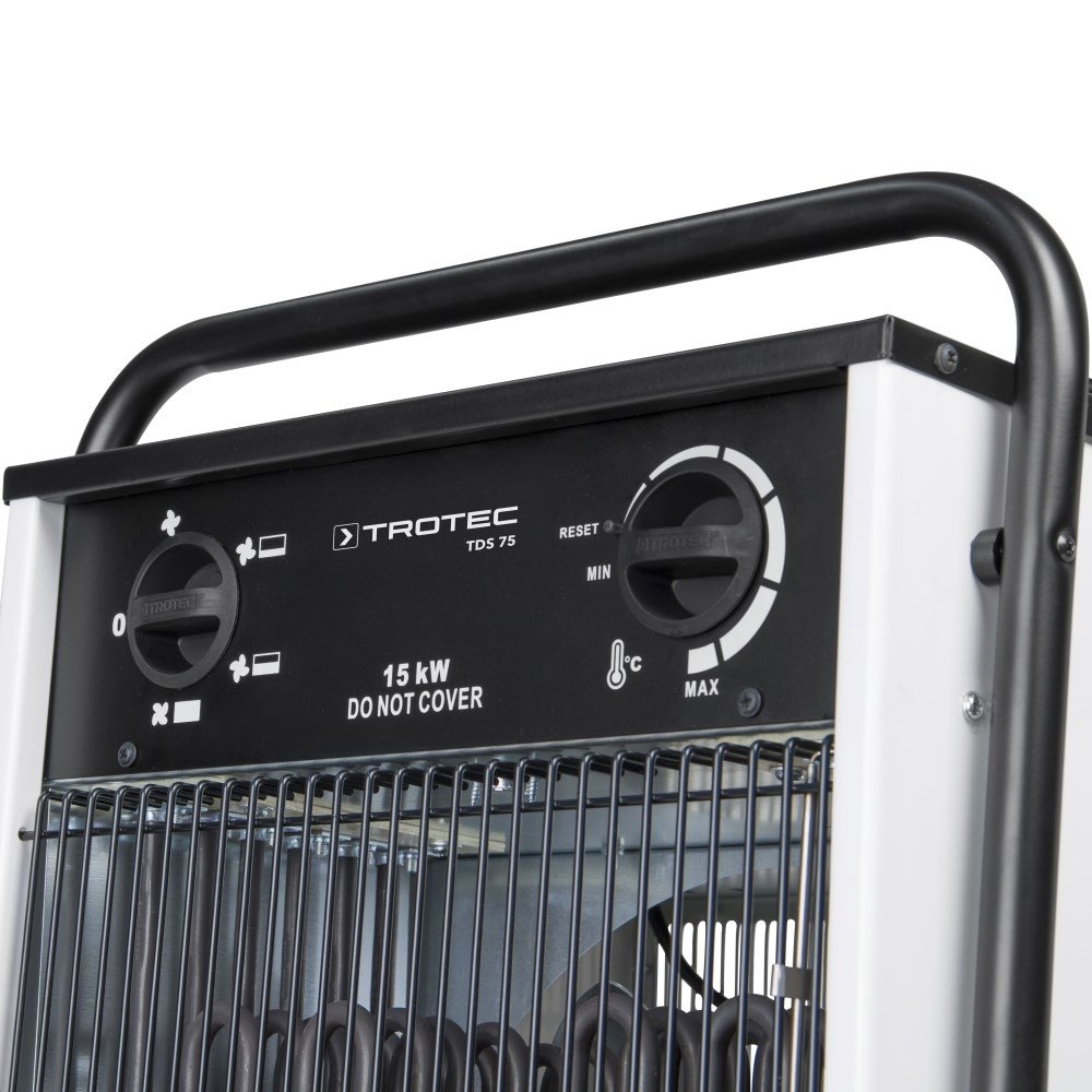 TDS SERIJOS ELEKTRINIS ŠILDYTUVAS TROTEC TDS 75 13-00127 - 3