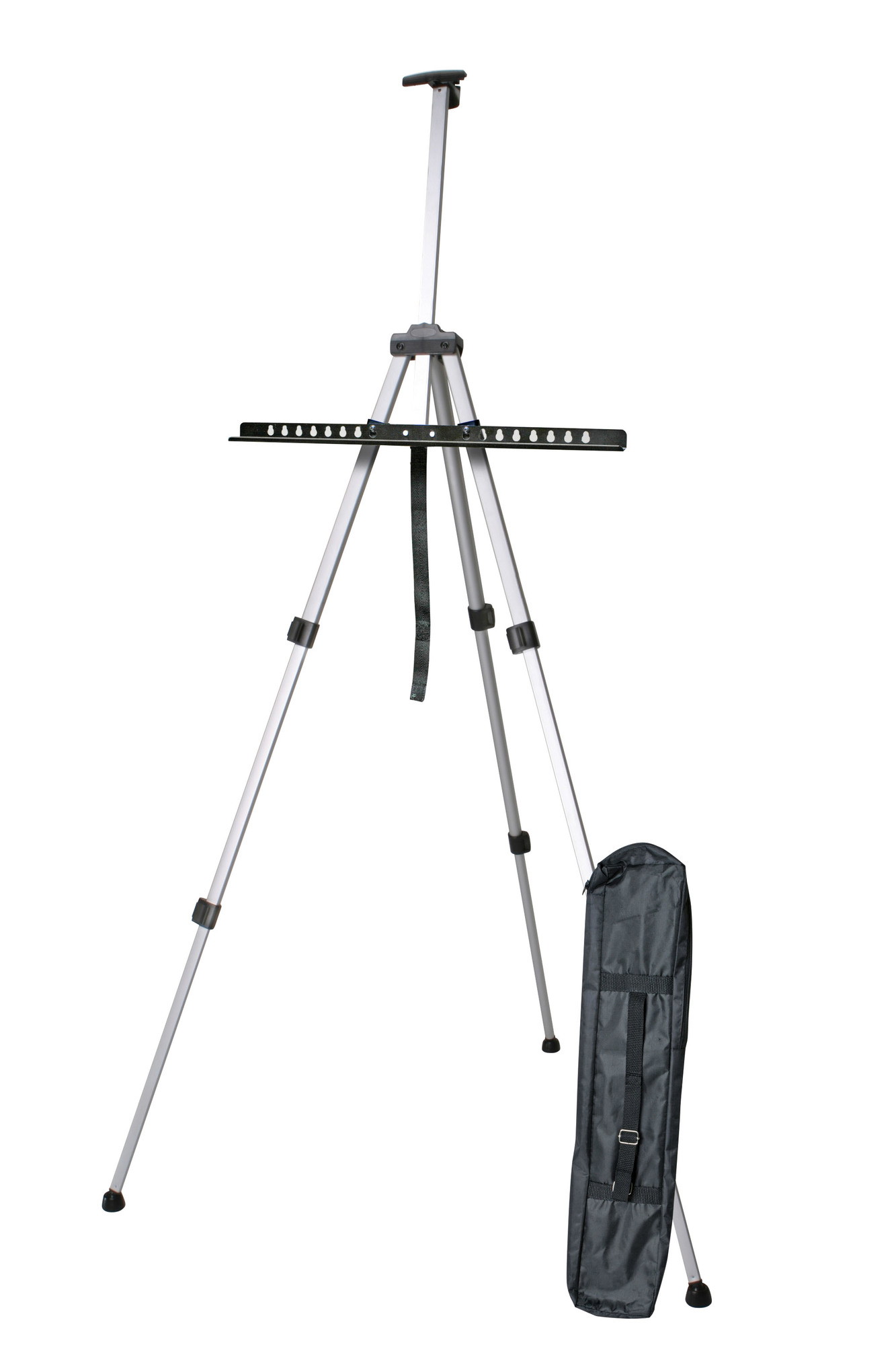Metalinis molbertas SIMPLY, universalus, max drobės aukštis 84 cm, bendras aukštis 203 cm-0