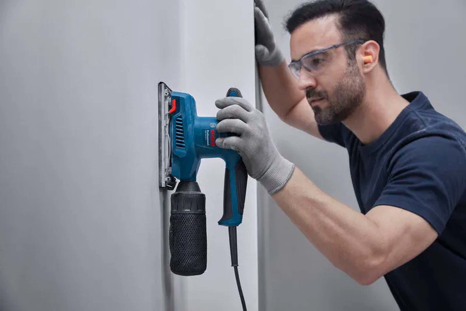 Elektrinis vibracinis šlifuoklis BOSCH GSS 20-18 A, 200 W, 90 x 183 mm - 5