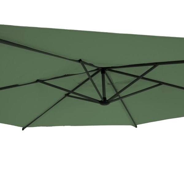 Sodo skėtis MALTA 3x3 m, žalias - 3