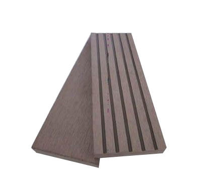WPC galinis profiliuotis YT-A02, rudos sp., 2900 x 57 x 10 mm, 55 % medžio, 35 % HDPE-0