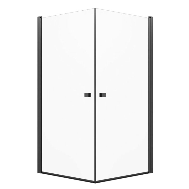 Dušo kabina MESINA Black DD 80x80-1